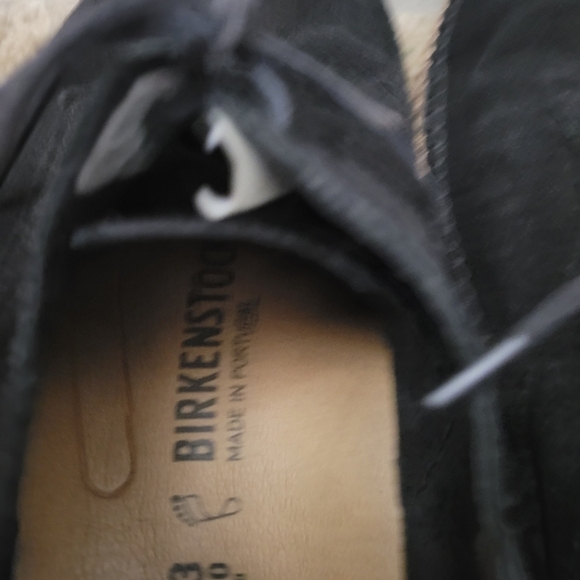 Birkenstock Gary Black Suede Size 10 - Picture 6 of 11